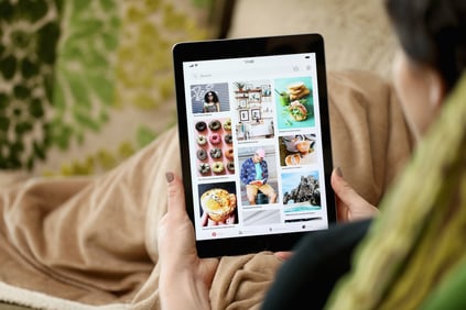 iPad home feed Pinterest Fractal BHM